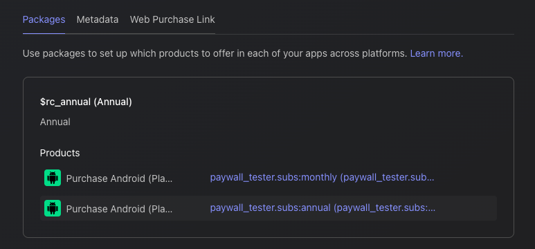 list_packages