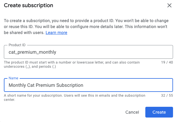 subscription