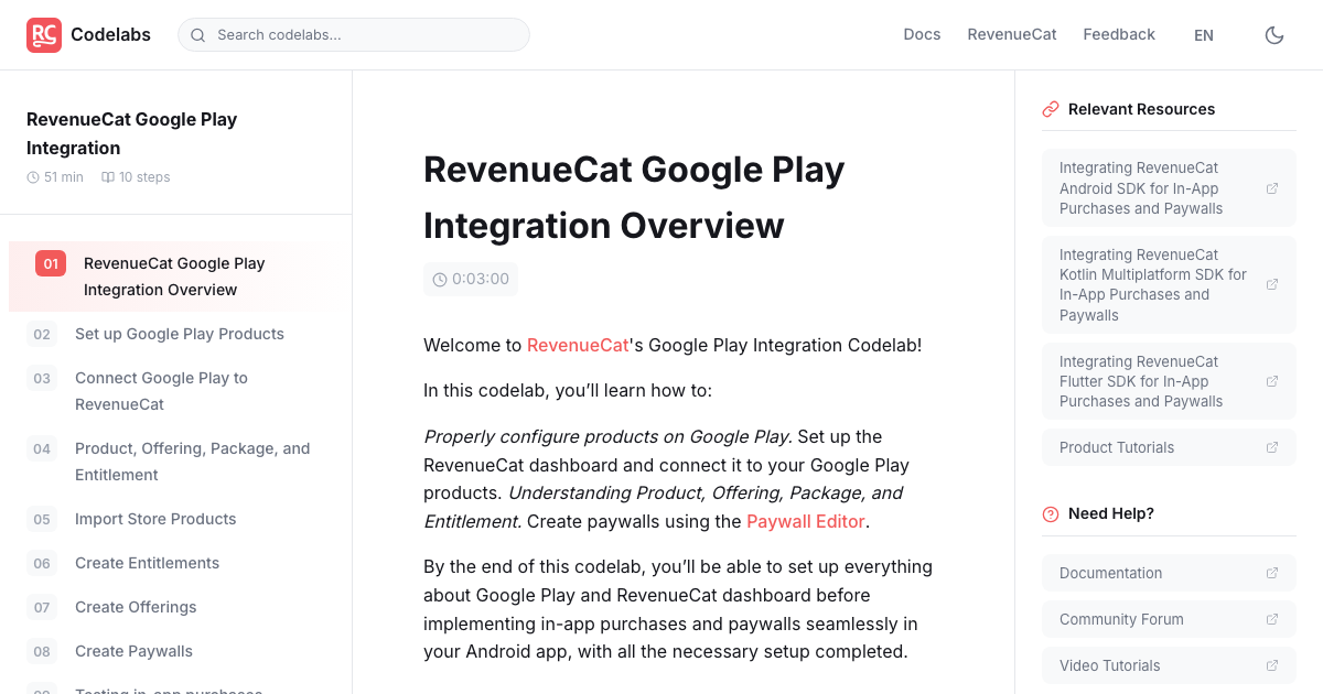 Google Play Billing Setup: Complete Developer Guide (2026) | RevenueCat ...
